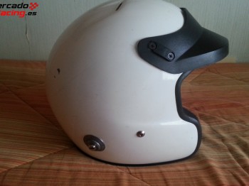 Casco gallupo con clips de hans y homologacion snell 2005 