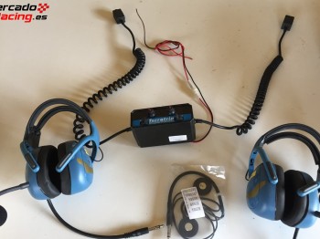 Centralita terratrip y cascos de enlace