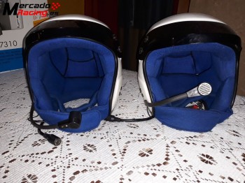 Cascos centralita e interfonos