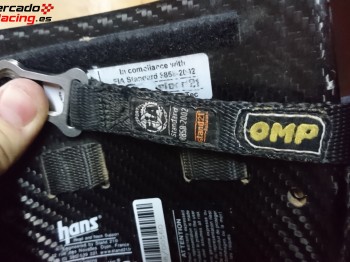 Casco rrs y hans de carbono homologados 