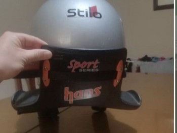 Hans y casco stilo wrc