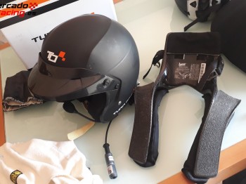 Vendo casco hans carbono y botas