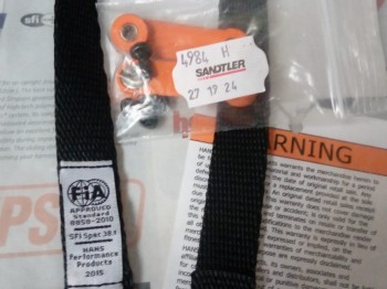 Correa con enganches para hans