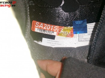 Casco stylo nuevo  y hans.