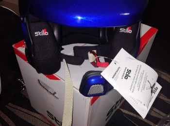Vendo casco stilo wrc azul nuevo