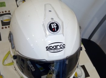 Casco integral fia aparcó wtx-5h hans