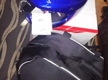 Vendo casco stilo wrc azul nuevo snell 2015