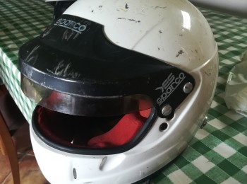 Casco sparco integral con intercomunicacio