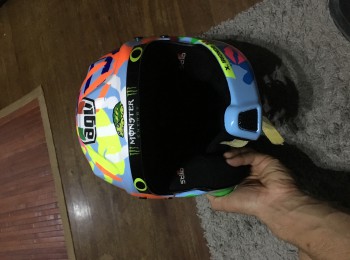 Casco stilo wrc des valentino rossi talla m