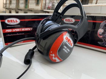 Cascos de enlace y centralita bell