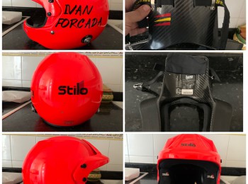 Vendo stilo wrc des composite mas hans carbono