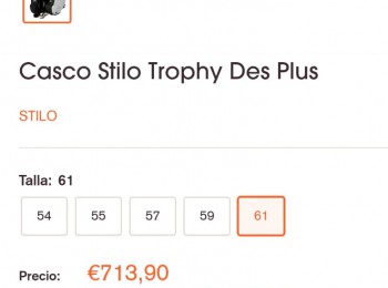 Casco stilo trophy des plus