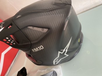 Alpinestars supertech sm10 solid carbon