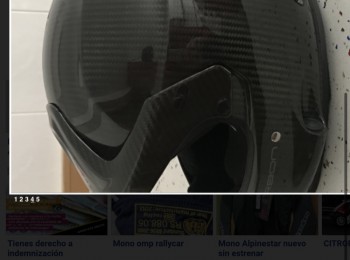 Casco stylo de carbono