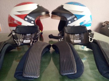 Vendo 2 cascos sparco 