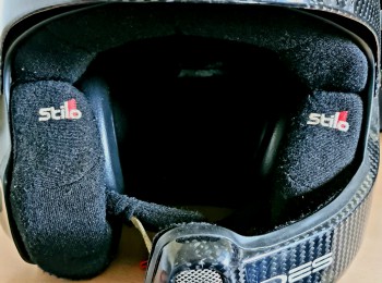 Casco stilo carbon piuma