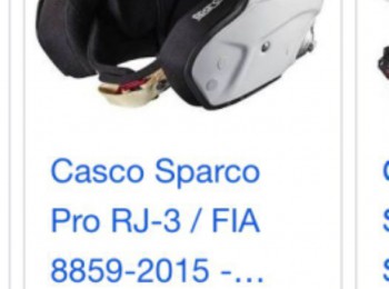 Se vende casco sparco pro rj-3