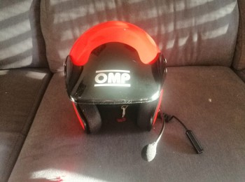 Casco omp jet 7s   interfonos stilo