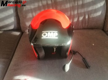 Casco omp jet 7s interfonos stilo