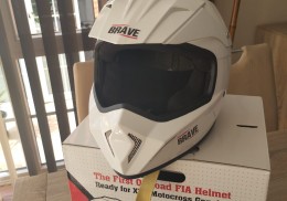 Casco brave kart cross