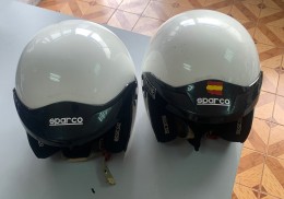 Pareja de cascos sparco pro jr 3