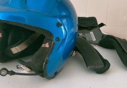 Casco stilo snell 2010 + hans carbono 