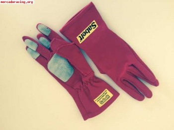 Guantes salbet rojos. 49€/par