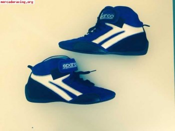 Bota alta sparco azul. 69€/par.