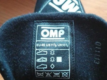 Vendo botines omp talla 45 sin usar