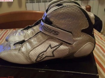 Botas alpinestars tech 1 plata 43 homologadas
