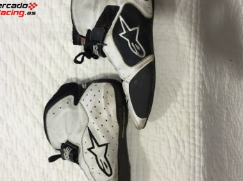 Buzo y guantes alpinestars