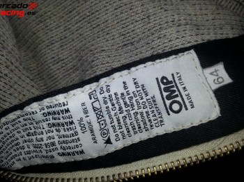 Botines talla 45 , guantes , mono omp talla 64 como nuevo