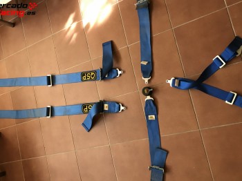 Arneses de seis puntos recién caducados como nuevos