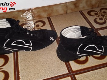 Conjunto ropa interior ignífuga y botines sparco