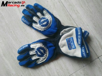 Guantes sparco y sabelt