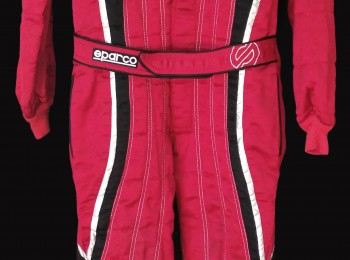 Mono sparco tecnica x7 rojo brillante - perfecto estado