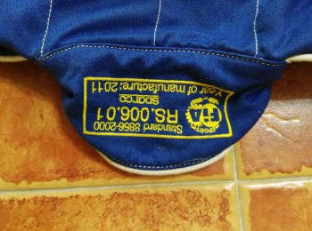 Mono omp azul talla 58