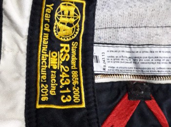 Mono omp dart copa kobe y ropa ignífuga 