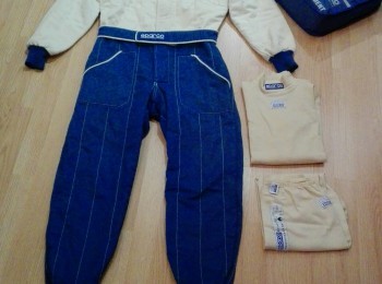 Vendo mono ignifugo sparco t52 y ropa interior