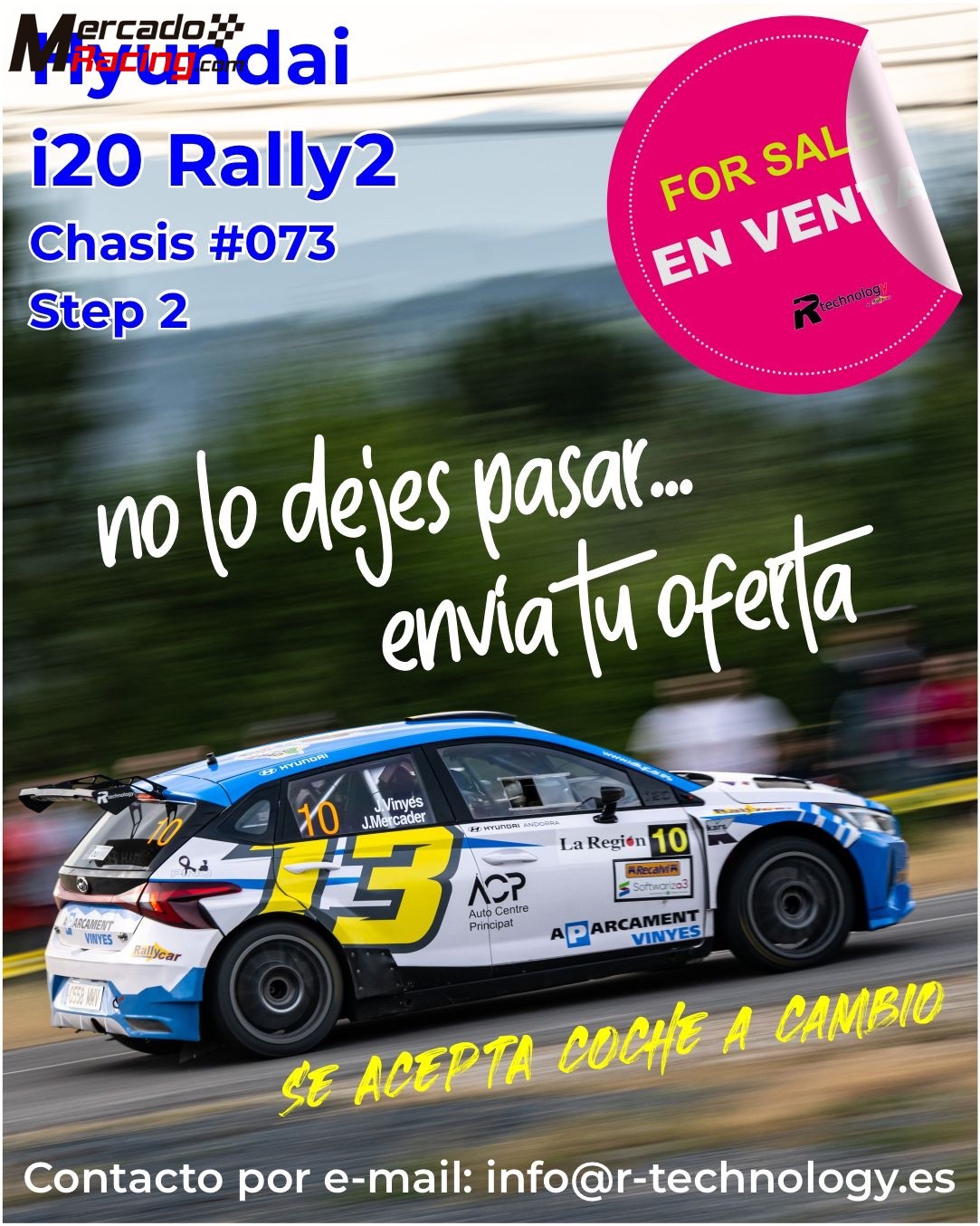 Hyundai i20 rally2 step2