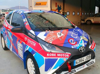 Agr competición alquila toyota aygo copa kobe tierra