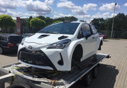 Carroceria toyota yaris n1 mecanica mitsubishi evo x