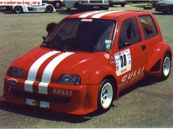 Vendo fiat sporting con motor de moto