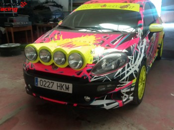 Grande punto abarth de la copa vasca