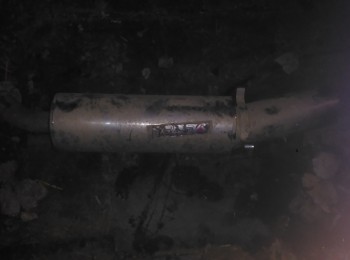 Silencioso trasero de acero de opel calibra 16v