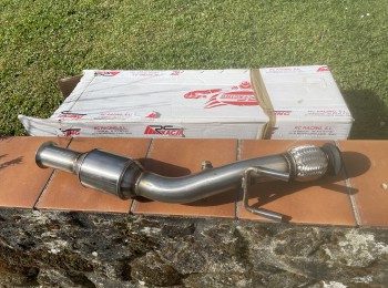 Catlizador e intermedio rc racing peugeot 206 rc