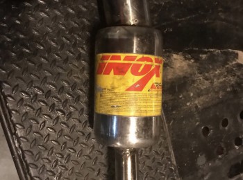 Escape final racingsport inox