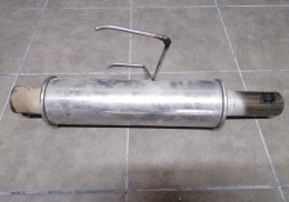 Línea escape inox 63 mm saxo vts + duramas