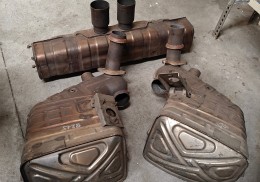 Escapes originales porche 911 gt3 cup 