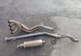 Colectores y linea clio sport 2